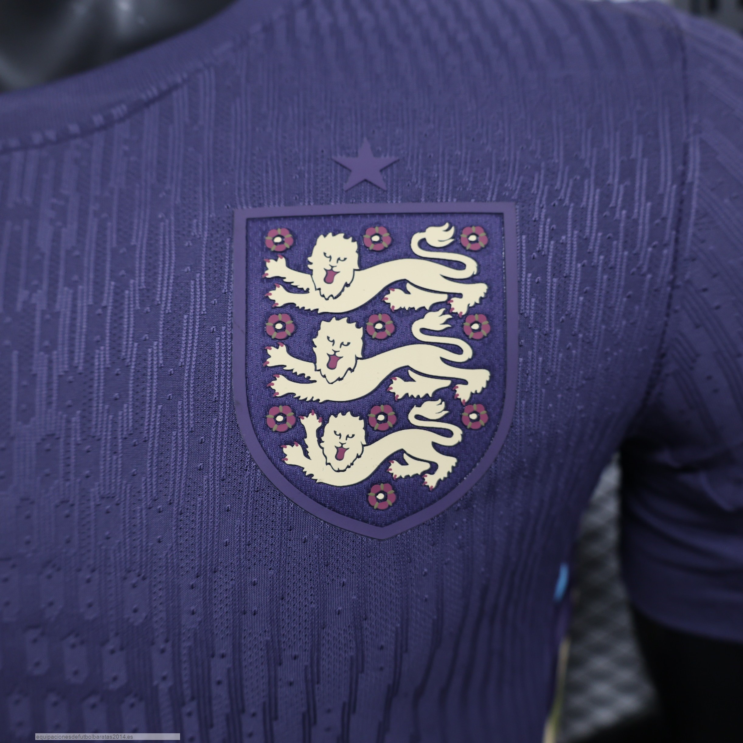 Nuevo Tailandia 2ª Jugadores Camiseta Inglaterra 2024 Purpura Baratas